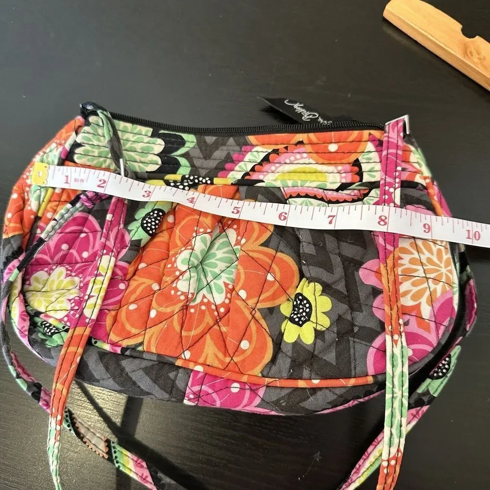 Vera Bradley Ziggy‎ Zinnia Crossbody Small Purse Shoulder Bag - Picture 2 of 6